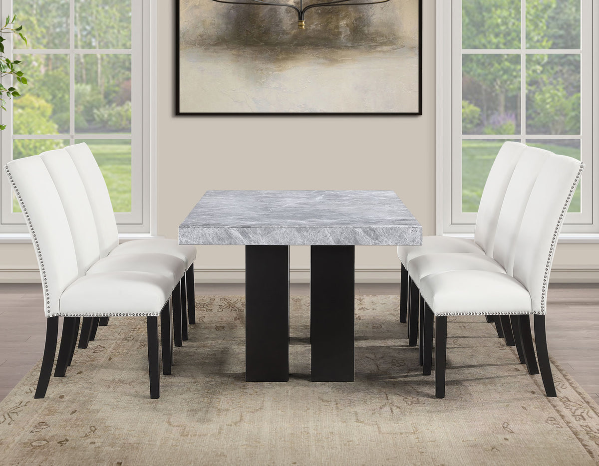 Artemis Gray/White Dining Room Set from Steve Silver - Luna Furniture