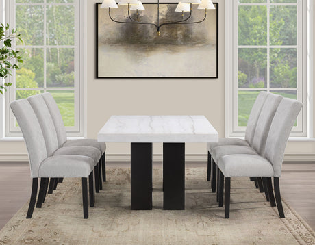 Artemis White/Gray Dining Room Set from Steve Silver - Luna Furniture