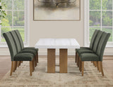 Artemis White/Green Dining Room Set from Steve Silver - Luna Furniture