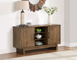 Atmore Dark Driftwood/Black Dining Room Set from Steve Silver - Luna Furniture