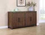 Auburn Brown 5-Piece Dining Set (Table & 4 Side Chairs) from Steve Silver - Luna Furniture