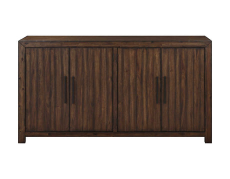 Auburn Brown 5-Piece Dining Set (Table & 4 Side Chairs) from Steve Silver - Luna Furniture