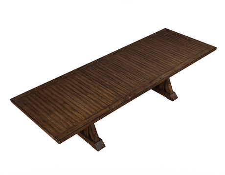 Auburn Brown 5-Piece Dining Set (Table & 4 Side Chairs) from Steve Silver - Luna Furniture