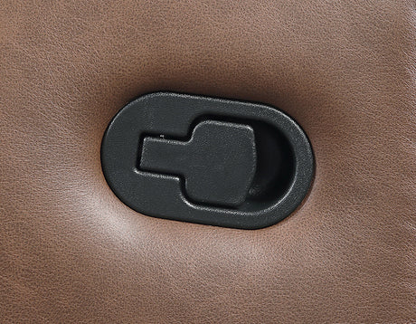 Barron Brown Manual Reclining Loveseat from Steve Silver - Luna Furniture