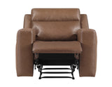 Barron Brown Manual Recliner from Steve Silver - Luna Furniture