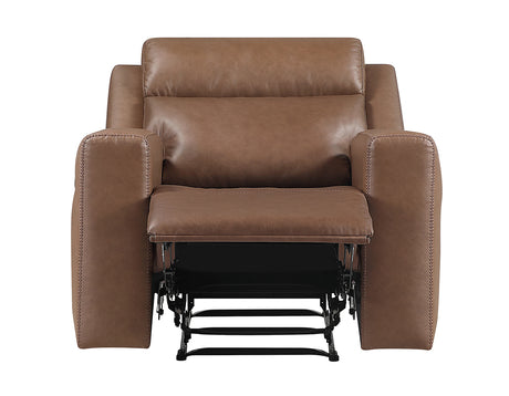 Barron Brown Manual Recliner from Steve Silver - Luna Furniture