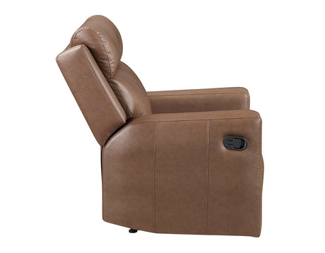 Barron Brown Manual Recliner from Steve Silver - Luna Furniture