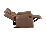 Barron Brown Manual Recliner from Steve Silver - Luna Furniture