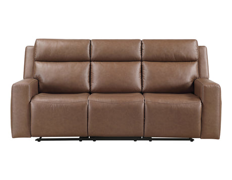 Barron Brown Manual Reclining Sofa from Steve Silver - Luna Furniture