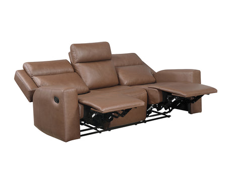 Barron Brown Manual Reclining Sofa from Steve Silver - Luna Furniture