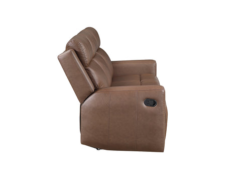 Barron Brown Manual Reclining Sofa from Steve Silver - Luna Furniture