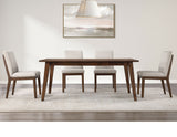 Canton Mocha Upholstered Dining Room Set from Steve Silver - Luna Furniture