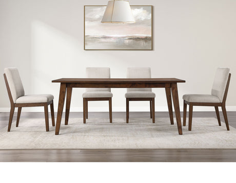 Canton Mocha Upholstered Dining Room Set from Steve Silver - Luna Furniture
