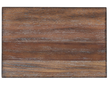 Chevron Cinnamon 22-inch Round End Table from Steve Silver - Luna Furniture