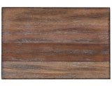 Chevron Cinnamon 36-inch Round Cocktail Table from Steve Silver - Luna Furniture