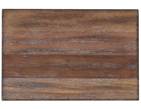 Chevron Cinnamon 36-inch Round Cocktail Table from Steve Silver - Luna Furniture