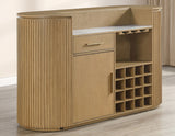 Colvin Reeded Bar, Toffee Finish from Steve Silver - Luna Furniture