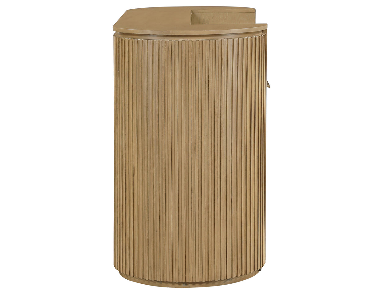 Colvin Reeded Bar, Toffee Finish from Steve Silver - Luna Furniture