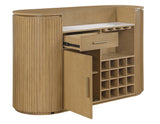 Colvin Reeded Bar, Toffee Finish from Steve Silver - Luna Furniture