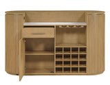 Colvin Reeded Bar, Toffee Finish from Steve Silver - Luna Furniture