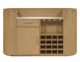 Colvin Reeded Bar, Toffee Finish from Steve Silver - Luna Furniture