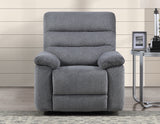 Cozy Gray Manual Recliner from Steve Silver - Luna Furniture