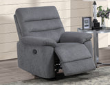 Cozy 3-Piece Gray Manual Reclining Set from Steve Silver - Luna Furniture