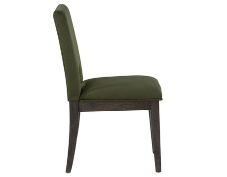 Evan Walnut/Green 5-Piece 78-96-inch Dining Room Set from Steve Silver - Luna Furniture