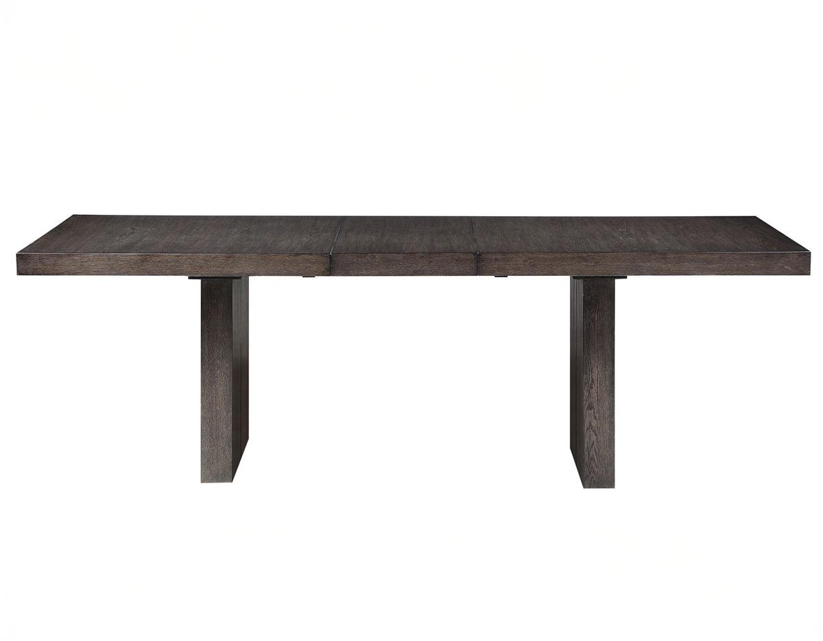 Evan 5-Piece 78-96-inch Table Set with Green Velvet Chairs from Steve Silver - Luna Furniture