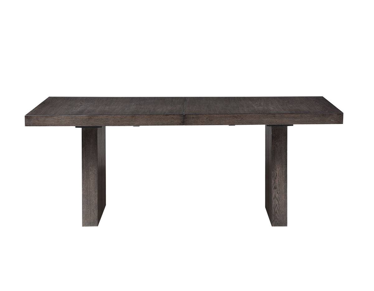 Evan 5-Piece 78-96-inch Table Set with Green Velvet Chairs from Steve Silver - Luna Furniture