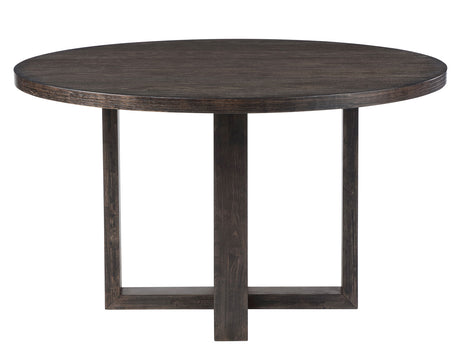 Evan Walnut 52-inch Round Dining Table from Steve Silver - Luna Furniture