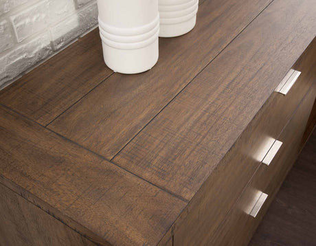 Garland Distressed Toffee Dining Room Set-SET | GA500TT | GA500TB | GA500S(4)-Steve_silver-SteveSilverFurniture_Garland_GA500SV_DTL5.jpg-Luna Furniture