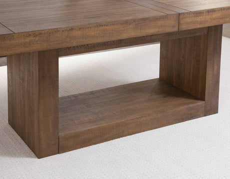 Garland Distressed Toffee Dining Room Set-SET | GA500TT | GA500TB | GA500S(4)-Steve_silver-SteveSilverFurniture_Garland_GA500TB_VG2.jpg-Luna Furniture