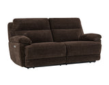 Gatlin Fabric Dual-Power 2-Piece Reclining Loveseat from Steve Silver - Luna Furniture