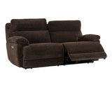 Gatlin Fabric Dual-Power 2-Piece Reclining Loveseat from Steve Silver - Luna Furniture
