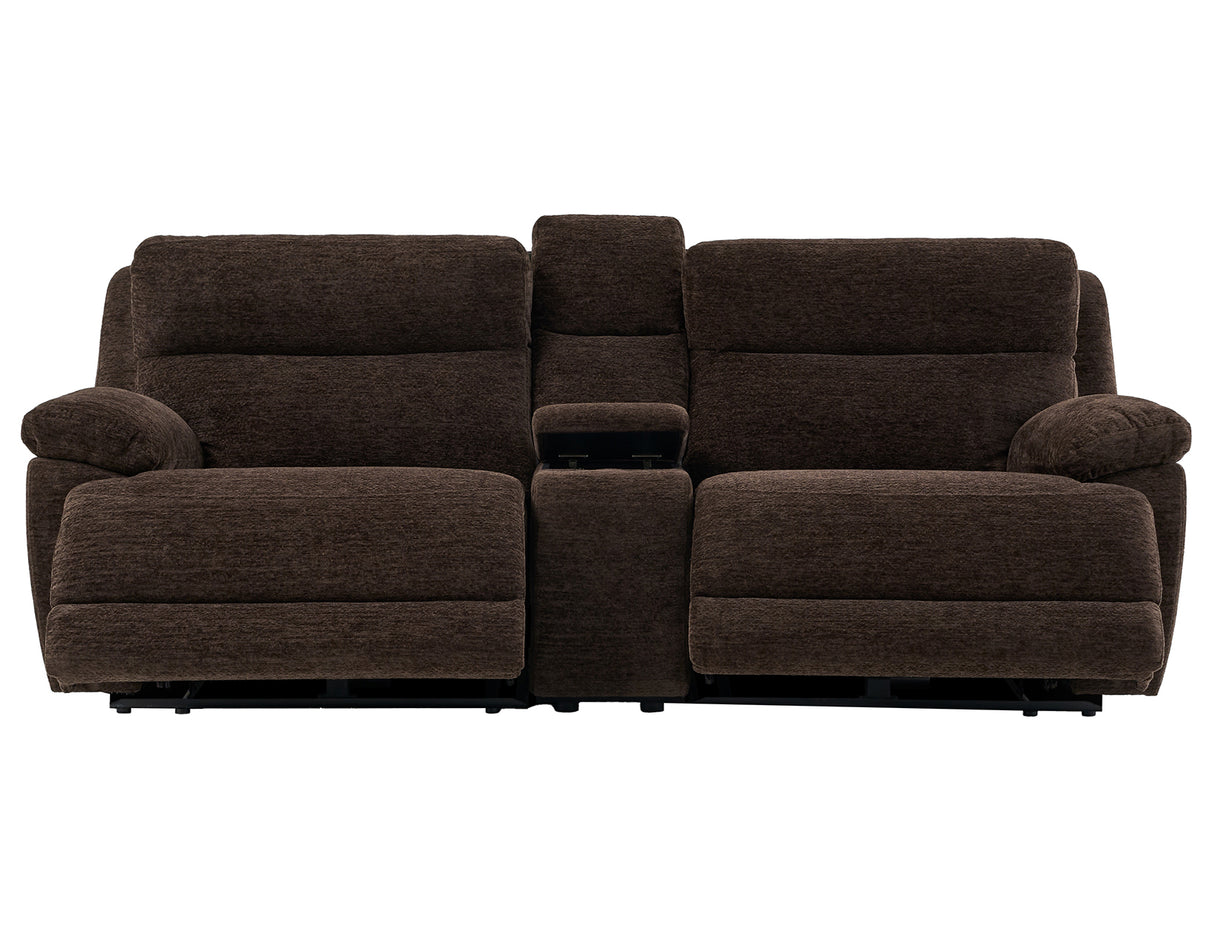 Gatlin Fabric Dual-Power 3-Piece Reclining Loveseat from Steve Silver - Luna Furniture