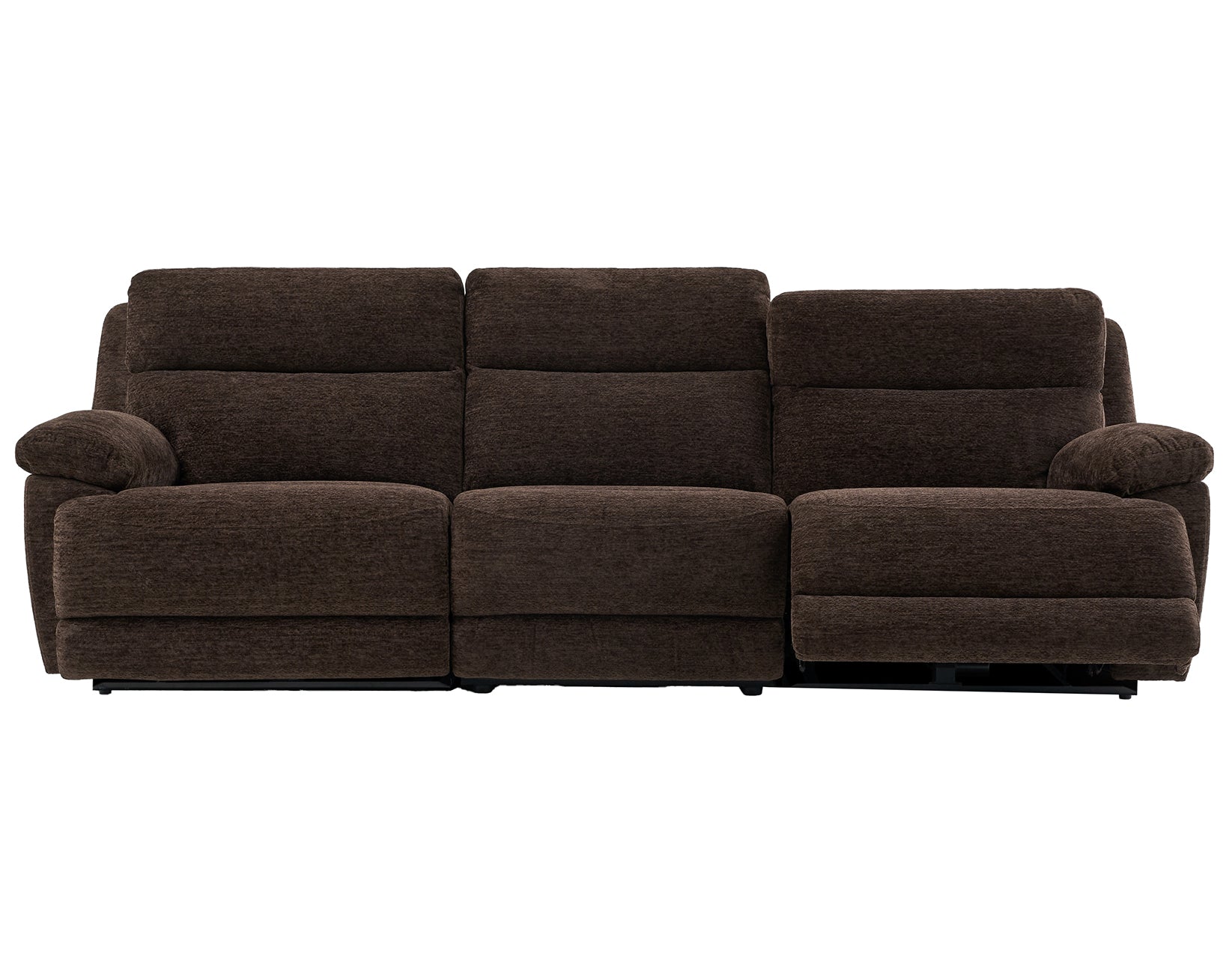 Steve Silver Gatlin Fabric Dual-Power 3-Piece Reclining Sofa