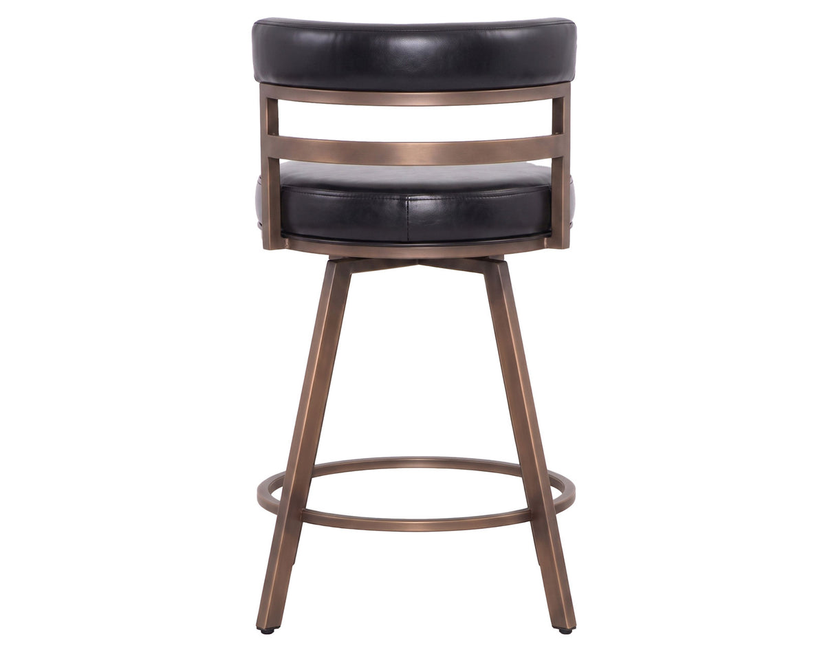 Geno 24″ Commercial Grade Counter Stool, Set of 2 from Steve Silver - Luna Furniture