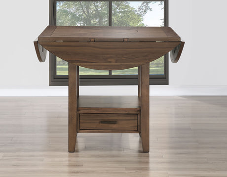 Java Warm Mocha Round Counter Height Table from Steve Silver - Luna Furniture