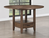 Java Warm Mocha Round Counter Height Table from Steve Silver - Luna Furniture