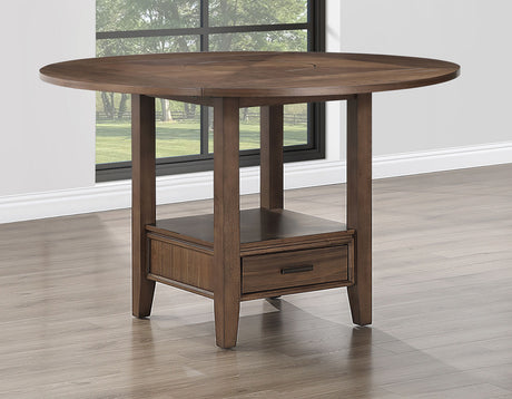 Java Warm Mocha Round Counter Height Table from Steve Silver - Luna Furniture