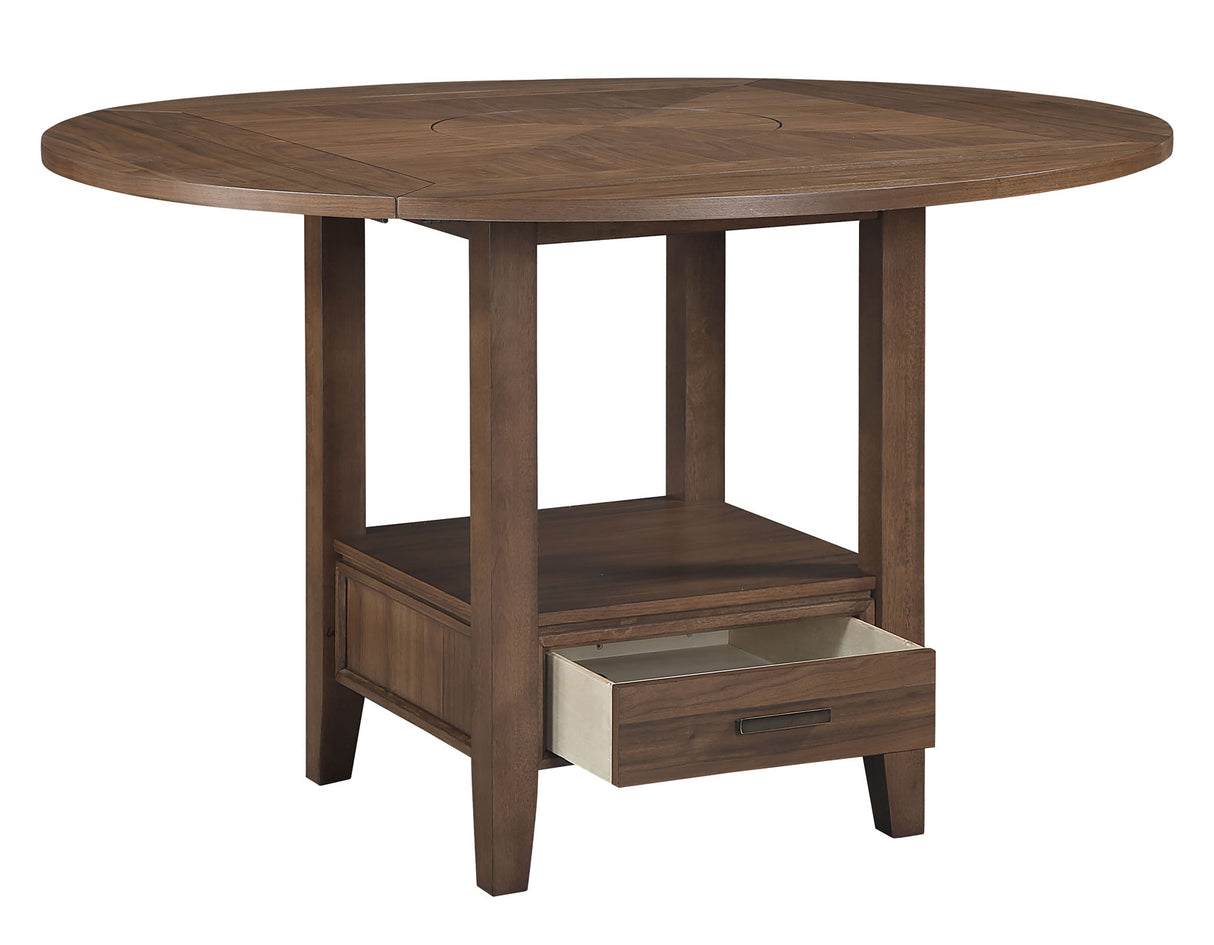 Java Warm Mocha Round Counter Height Set from Steve Silver - Luna Furniture