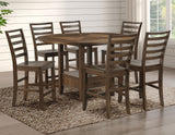 Java Mocha 24″ Counter Height Chair, Set of 2