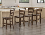 Java Mocha 24″ Counter Height Chair, Set of 2
