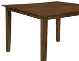 Joplin Walnut Finish 42-54″ Counter Table with 12″ Leaf from Steve Silver - Luna Furniture