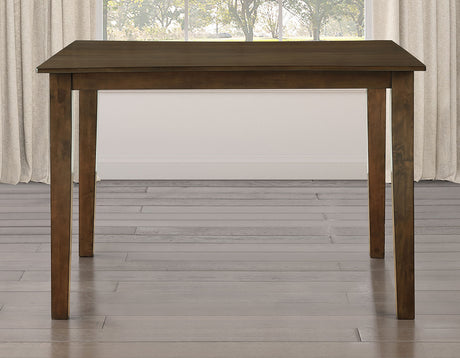 Joplin Walnut Finish 42-54″ Counter Table with 12″ Leaf from Steve Silver - Luna Furniture