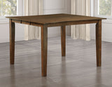 Joplin Walnut Finish 42-54″ Counter Table with 12″ Leaf from Steve Silver - Luna Furniture