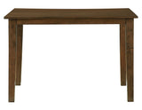 Joplin Walnut Finish 42-54″ Counter Table with 12″ Leaf from Steve Silver - Luna Furniture