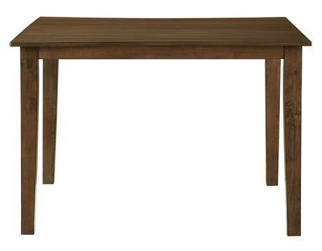 Joplin Walnut Finish 42-54″ Counter Table with 12″ Leaf from Steve Silver - Luna Furniture