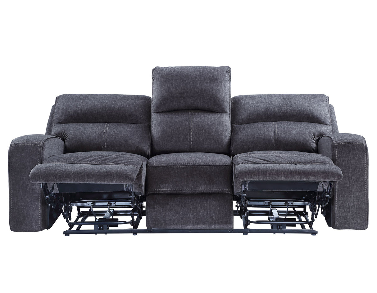 Lovell Charcoal Power Reclining Sofa from Steve Silver - Luna Furniture